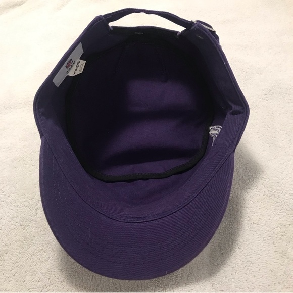 NFL Team Apparel - Minnesota Vikings Woman\'s Flat Top Football Cap main image 7